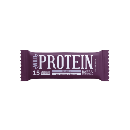 Barrita de Proteína Wild Protein Berries (Unidad) | WILD FOODS