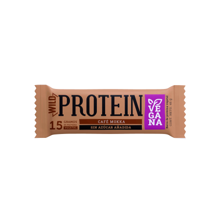 Barrita de Proteína Wild Protein Vegana Mokka (Unidad) | WILD FOODS