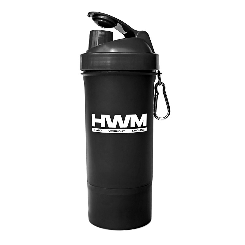 Shaker PVC 600ml Negro | HWM® Shaker PVC 600ml Negro | HWM®