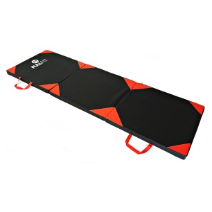 Colchoneta Black/Red Pu Plegable 180x60x4cm | FullFit