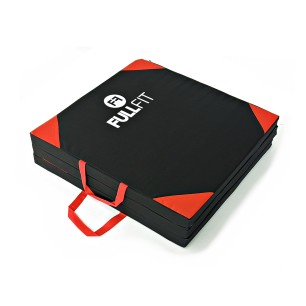 Colchoneta Black/Red Pu Plegable 180x60x4cm | FullFit