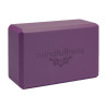 Bloque de Yoga Eva Morado | Mindfullness