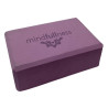 Bloque de Yoga Eva Morado | Mindfullness