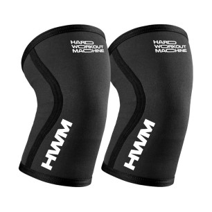 Neoprene Knee Pads Black 5mm (Par) | HWM