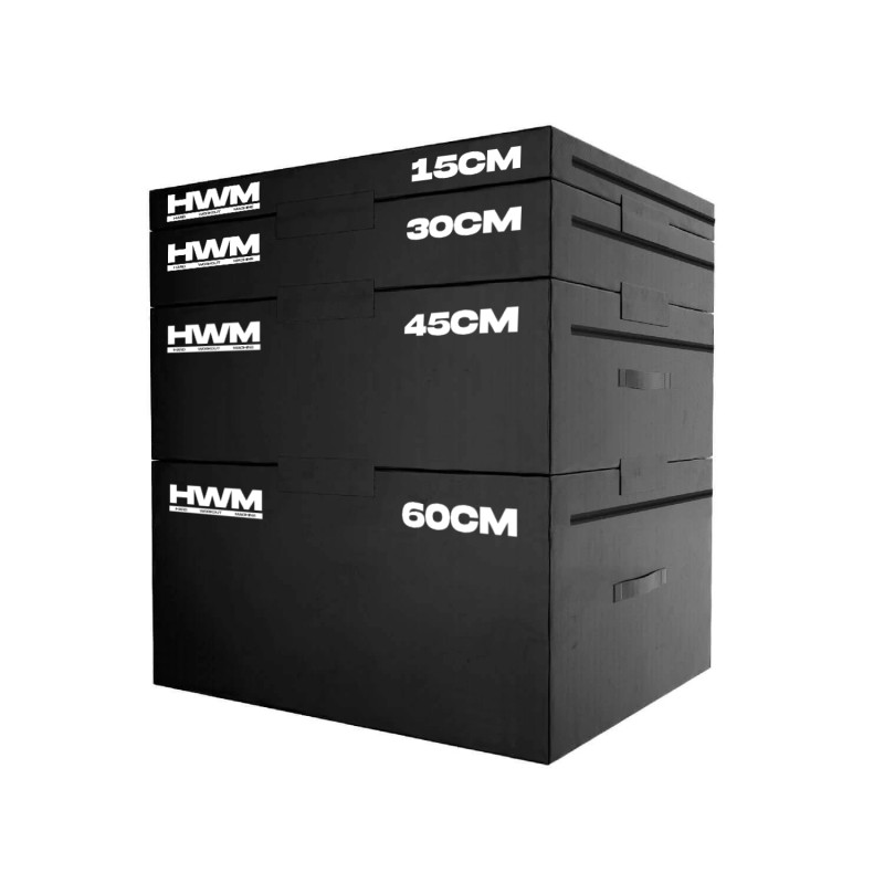 Set 4 Cajones Pliométricos Apilables | HWM®