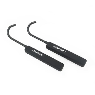 Par Agarres OCR Ninja Hooks Cuadrado | Araknido