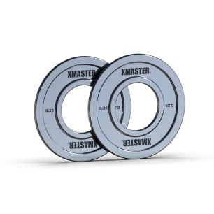 Disco Powerlifting Chromed Steel 0.25kg (Par) | XMASTER
