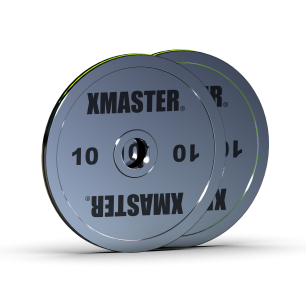 Par Discos Powerlifting Chromed Steel 10kg | XMASTER