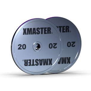 Discos Powerlifting Chromed Steel 20kg (Par) | XMASTER