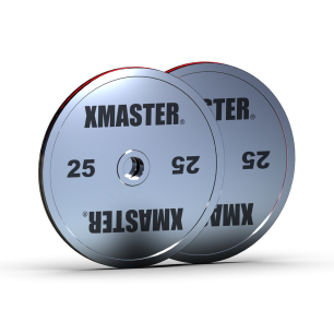 Par Discos Powerlifting Chromed Steel 25kg | XMASTER