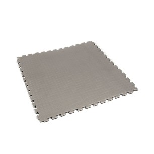 Tatami Eva Mat Negro/Gris Puzzle c/borde 100x100cm 20mm (Unidad)