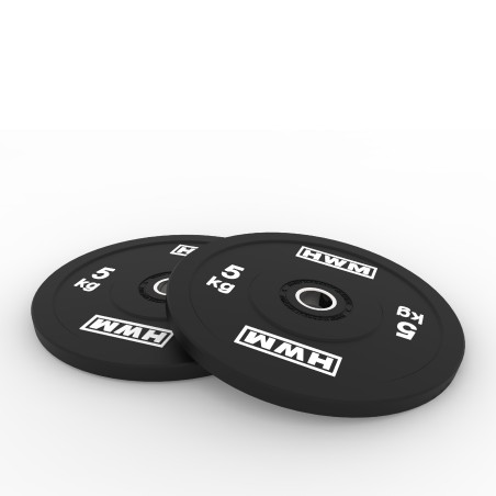 Bumper Plates Classic Black 5kg | HWM®