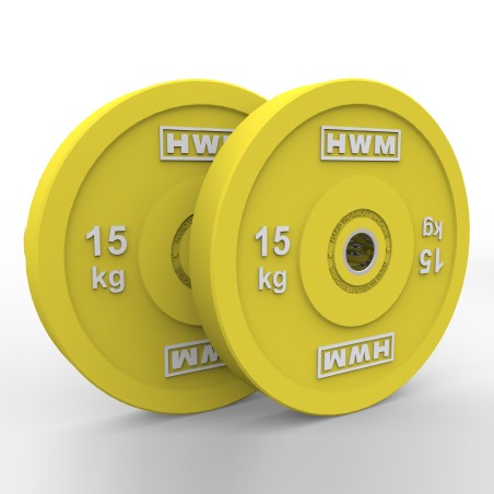 Par Bumper Plates Classic Color 15kg | HWM®