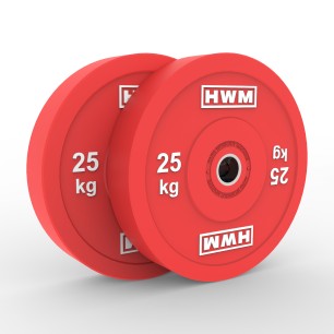 Par Bumper Plates Classic Color 25kg | HWM®