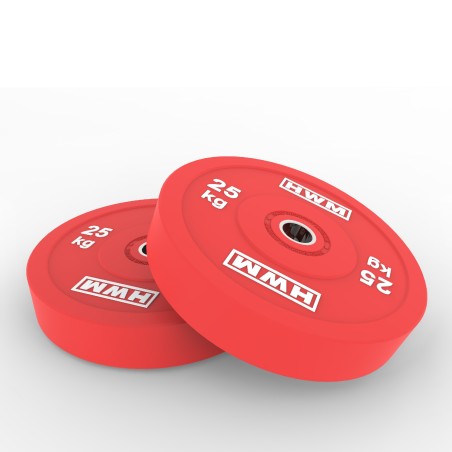 Par Bumper Plates Classic Color 25kg | HWM®