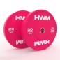 Bumper Plates Pink Color 20kg | HWM