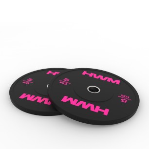 Bumper Plates Pink Color 5kg (Par) | HWM