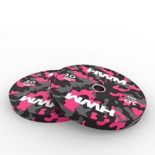 Par Bumper Plates Pink Color 10kg | HWM®