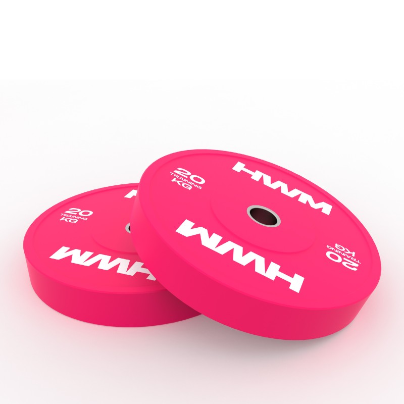 Pink discount bumper plates