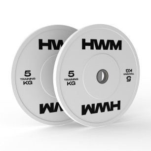 Bumper Plates Full Color 5kg (Par) | HWM®