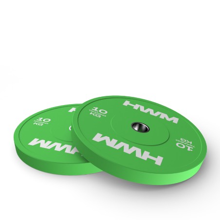 Bumper Plates Full Color 10kg | HWM®