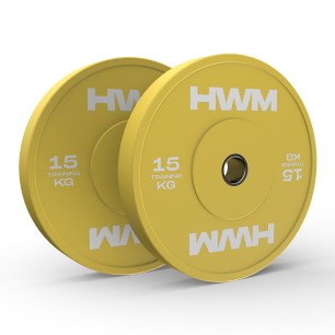 Bumper Plates Full Color 15kg (Par) | HWM