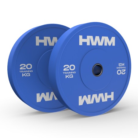 Bumper Plates Full Color 20kg (Par) | HWM