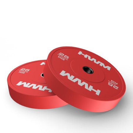 Par Bumper Plates Full Color 25kg | HWM®