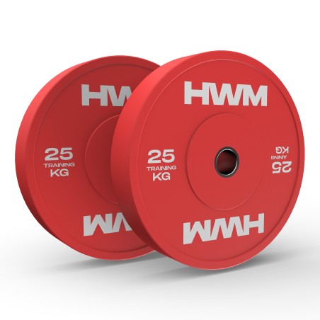 Par Bumper Plates Full Color 25kg | HWM®