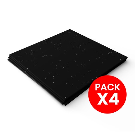 Pack 4 Palmetas de Caucho 100x100cm x 15mm