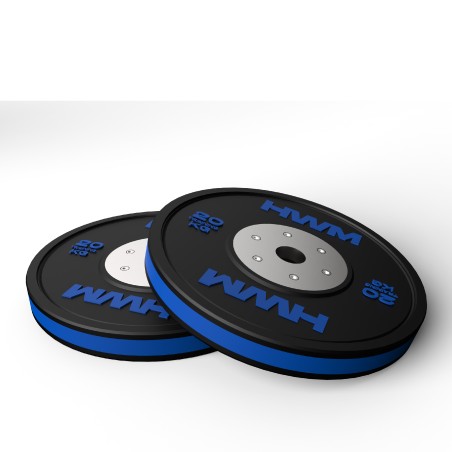 Bumper Plates Color Stripe 20kg | HWM®