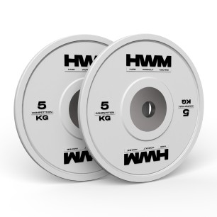 Par Bumper Plates Competición 5kg | HWM®