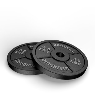 Discos Olímpicos 35lb | Barbell Standard