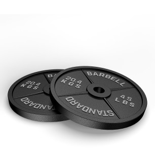 Discos Olímpicos 45lb | Barbell Standard