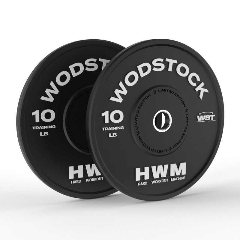 Par Bumper Plates 10lb Wodstock Edición Limitada| HWM