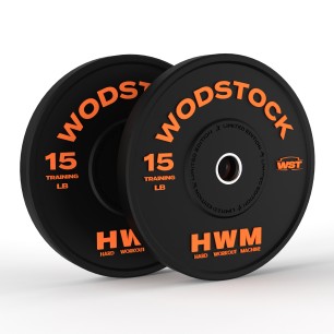 Bumper Plates 15lb Wodstock Edición Limitada (Par) | HWM