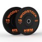 Par Bumper Plates 15lb Wodstock Edición Limitada | HWM