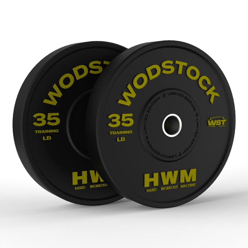 Bumper Plates 35lb Wodstock Edición Limitada (Par) | HWM
