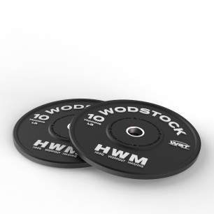 Par Bumper Plates 10lb Wodstock Edición Limitada| HWM