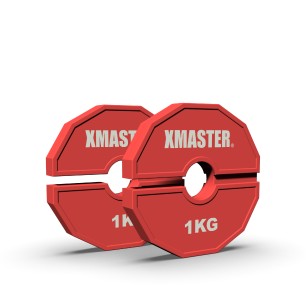 Par Discos Fraccionales Add-On 1.0kg Rojo | XMASTER