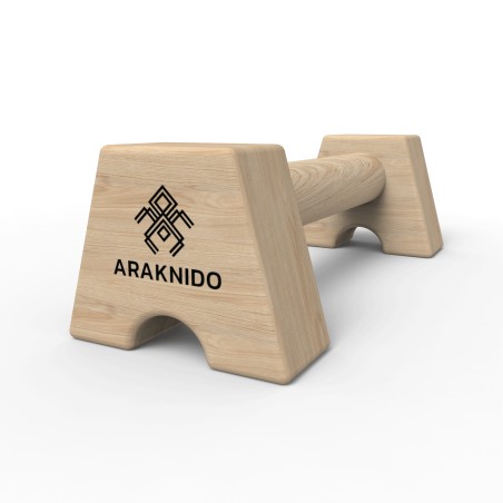 Mini Barras Paralelas de Madera 7cm (Par) | Araknido