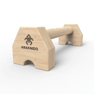 Barras Paralelas de Madera Standard 10cm (Par) | Araknido