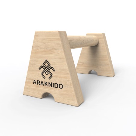 Barras Paralelas de Madera High 17cm (Par) | Araknido