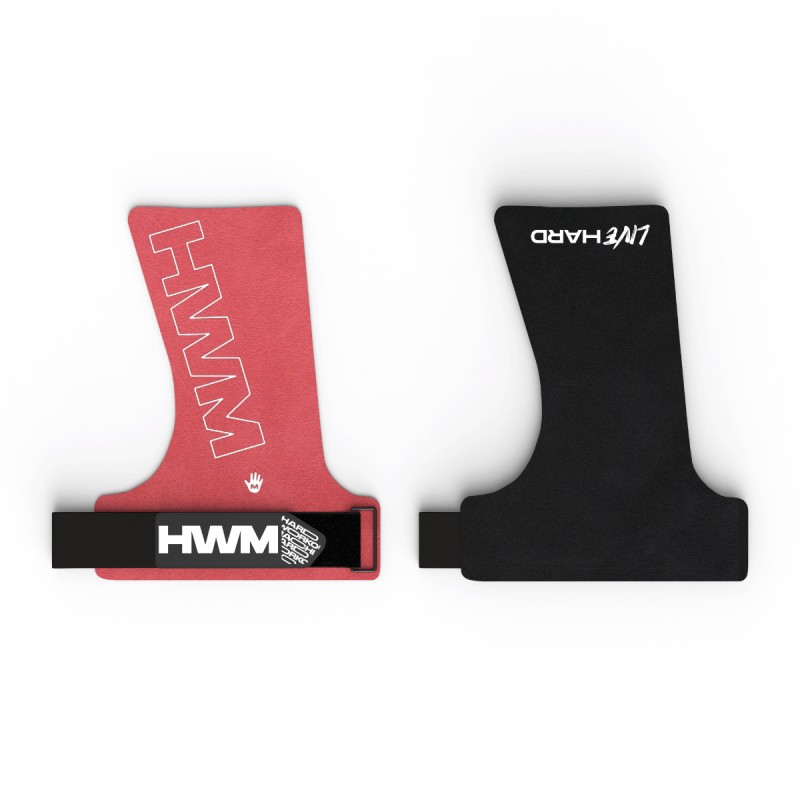 Par Calleras Essentials Sin Orificios Rosado/Negro | HWM® Par Calleras Essentials Sin Orificios Rosado/Negro | HWM®