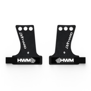 Par Calleras Essentials 3 Orificios Negro/Rojo | HWM®