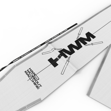 Par Muñequeras de Tela Spiral 2.0 Blanco | HWM®