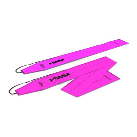 Par Muñequeras de Tela Spiral 2.0 Magenta | HWM®