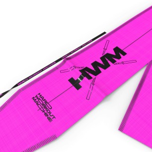 Par Muñequeras de Tela Spiral 2.0 Magenta | HWM®