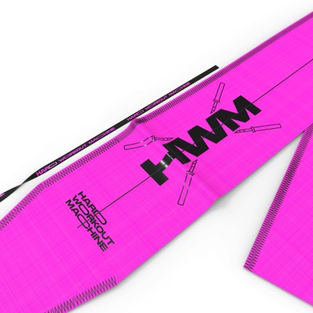 Par Muñequeras de Tela Spiral 2.0 Magenta | HWM®