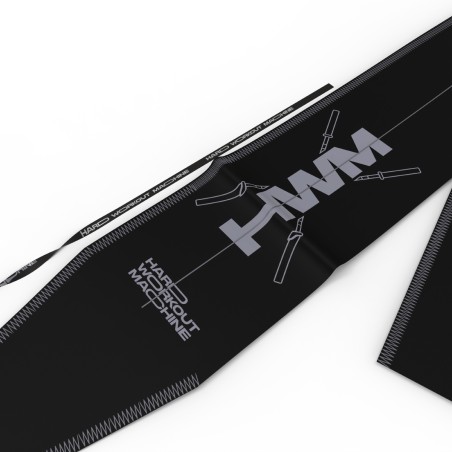 Par Muñequeras de Tela Spiral 2.0 Negro | HWM®